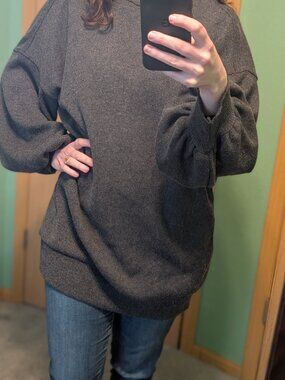 NWOT Sweater dress with ballon sleeves and turtleneck - One Size, Choosy Brand